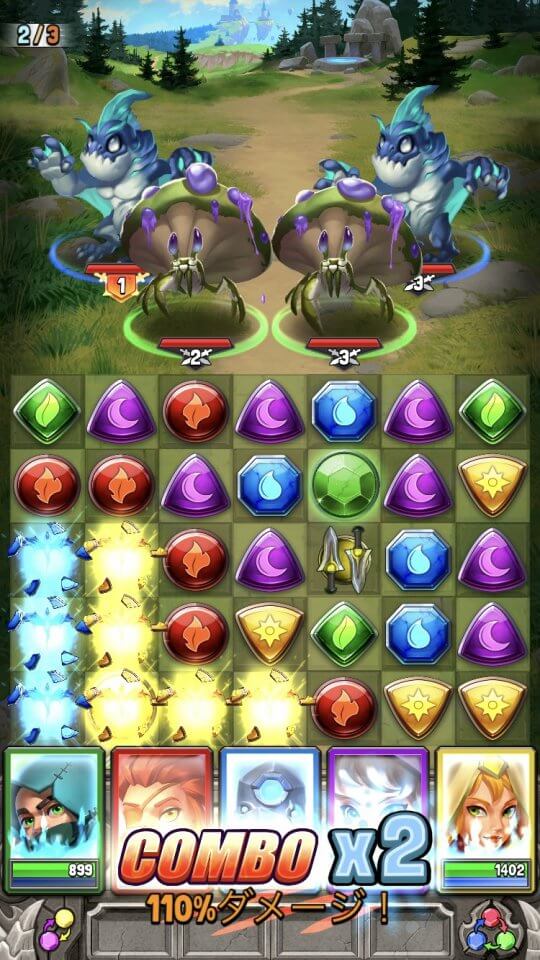 Dragon Strike: Puzzle RPG