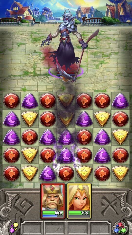 Dragon Strike: Puzzle RPG