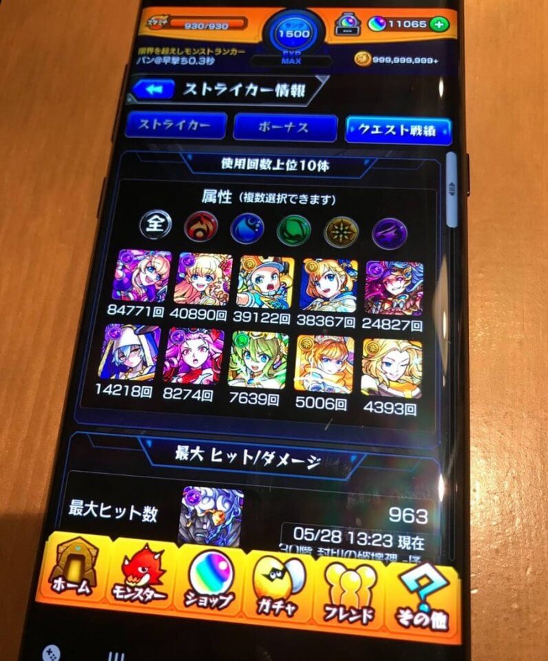 ランク１５００