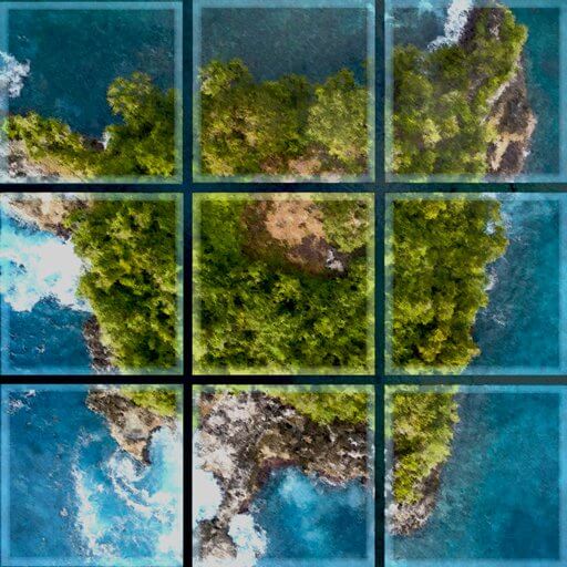 3x3 無人島サバイバルのアプリアイコン