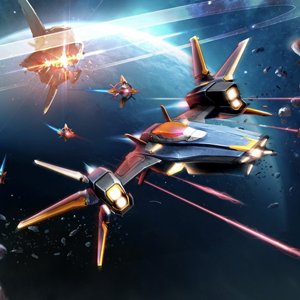 Redout: Space Assault(レッドアウト:スペースアサルト)のアプリアイコン