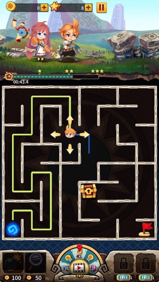 ダンジョン迷路.io