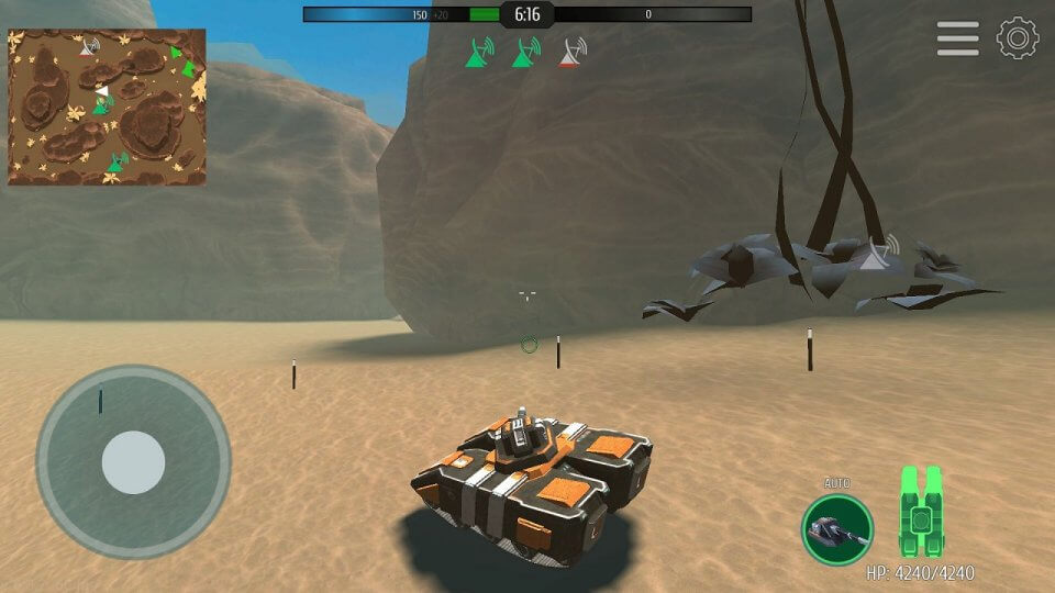 Clash of Tanks: Mech Battle