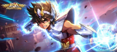 聖闘士星矢 ライジングコスモ　配信日と事前登録の情報の画像