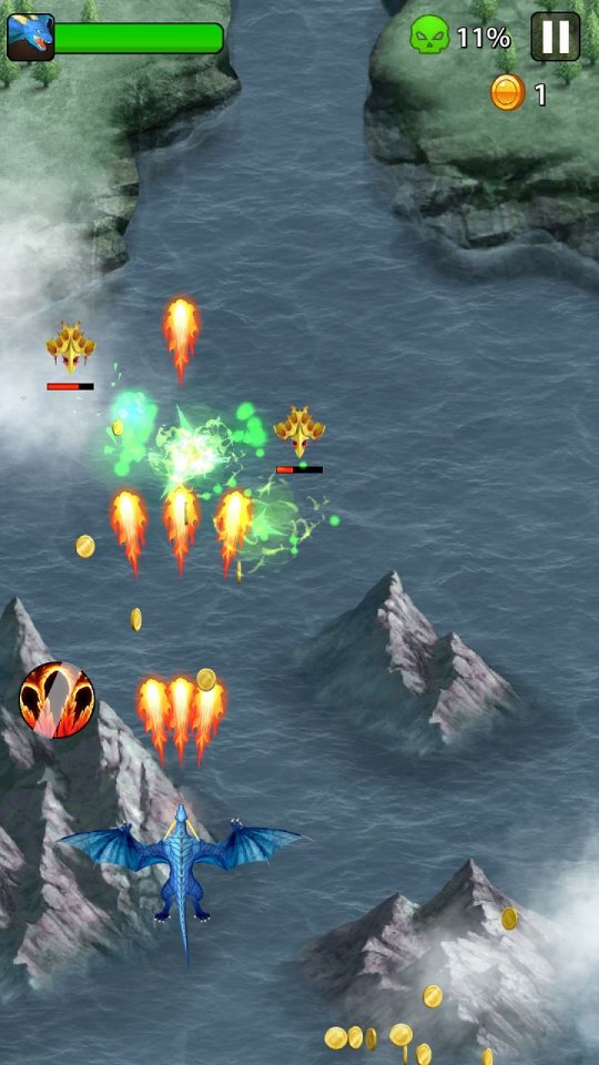 Dragon shooter - Dragon war -