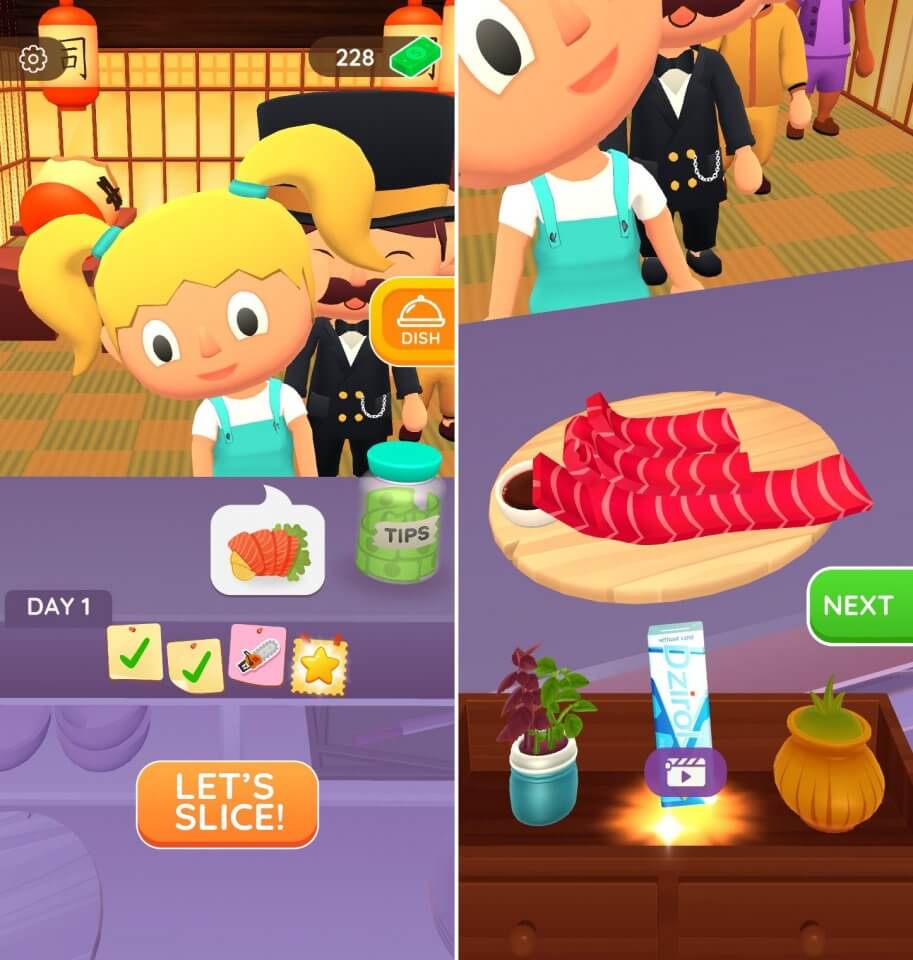 Sushi Roll 3Dレビュー画像