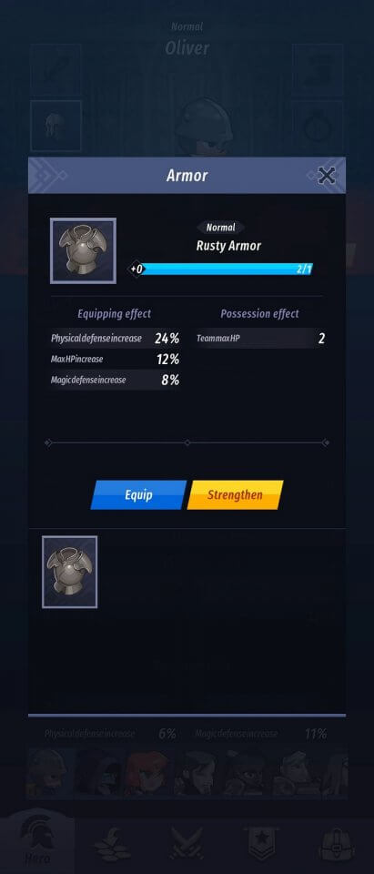 Dungeon Tactics : AFK Heroes