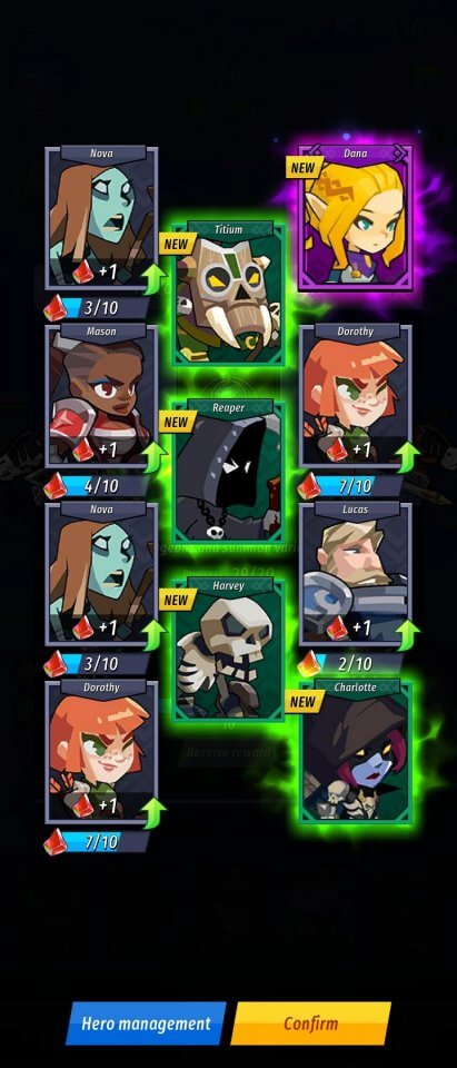 Dungeon Tactics : AFK Heroes
