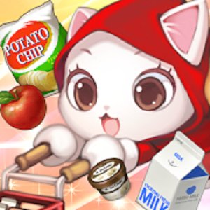 がんばれ！にゃんこ店長 お店経営ゲームのアプリアイコン