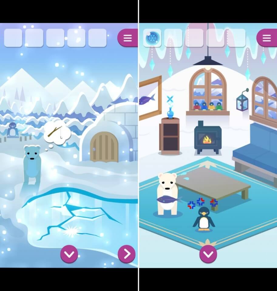どうぶつと雪の島レビュー画像