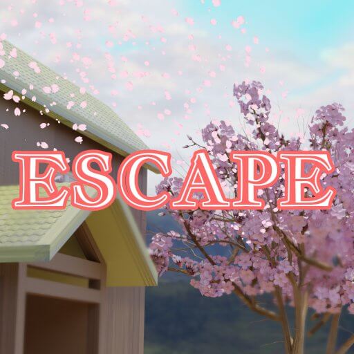 脱出ゲーム　桜と学校の画像
