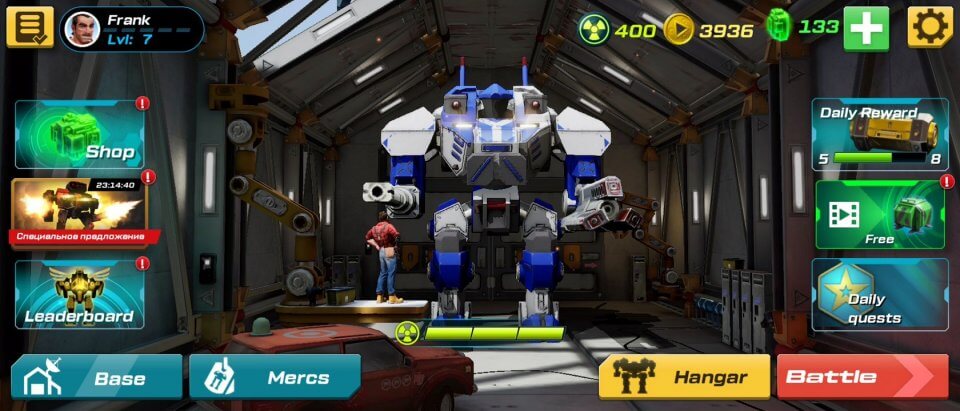 Mech vs Aliens