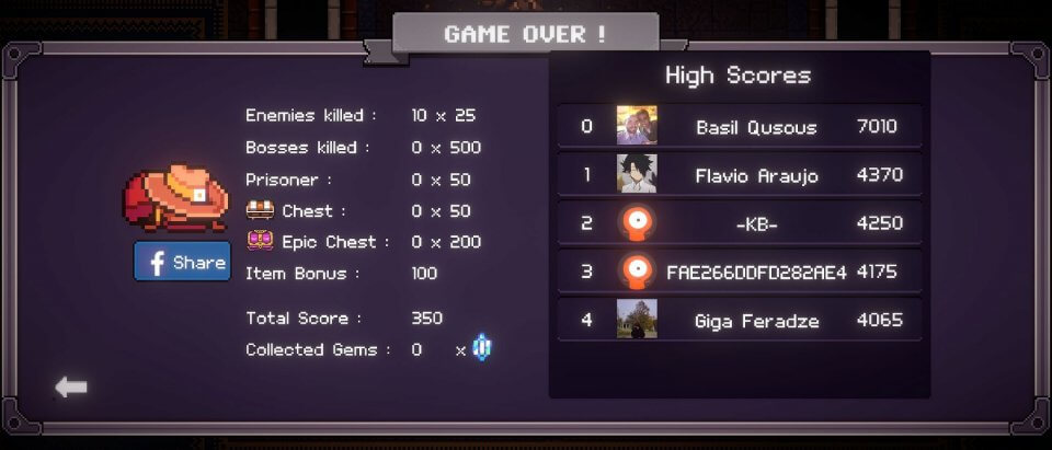 Dungeon VS Gunner