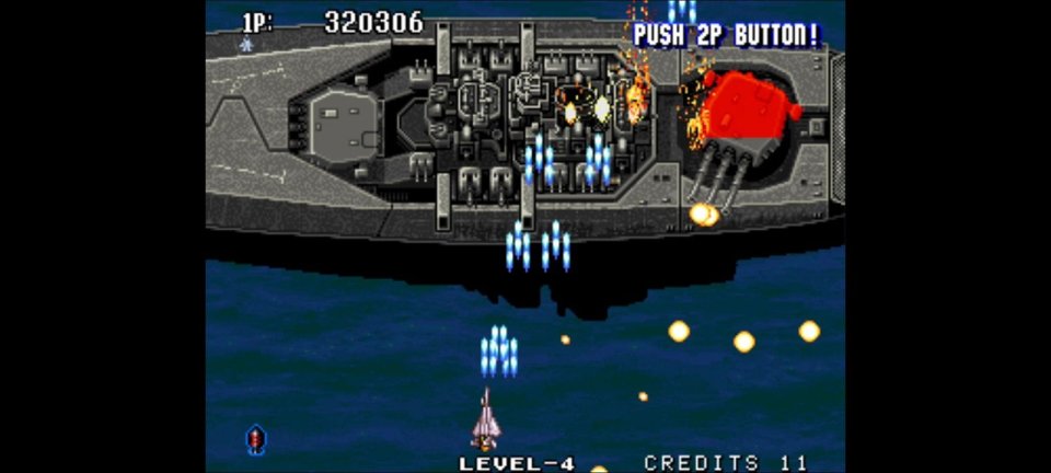 ソニックウィングス2 アケアカNEOGEO