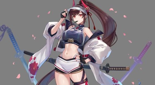 へそチラがセクシーな鬼教官に釘付け！日本の妖怪たちがキュートな女の子になったハイスピードバトルRPG『ラグナドール 妖しき皇帝と終焉の夜叉姫』の画像