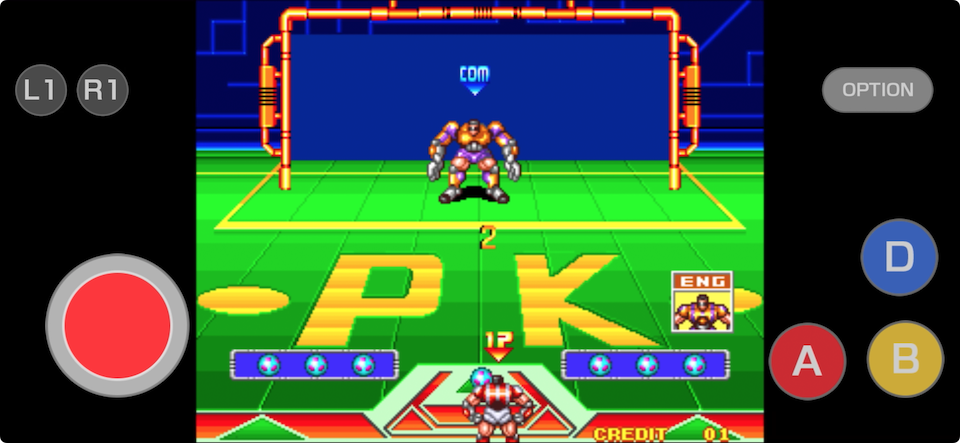 サッカーブロール アケアカNEOGEO