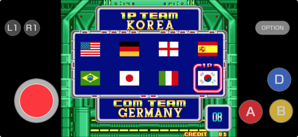 サッカーブロール アケアカNEOGEO