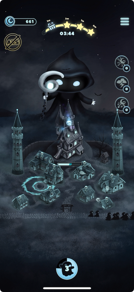 Welcome to Nightmares: creepy insomnia — a horror simulator where you become the King of the Night and don't let anyone sleep. Ready to send nightmares to the whole world? Everyone is afraid of ghosts, clowns and evil dolls. Click and send a terror to every house! Down with dreams about pink ponies. Nightmares should rule the world! When the city falls asleep, the Night King wakes up. His goal is to send as much horror and fear to all neighbors as possible. Scare the inhabitants and you will get their fears and you will be able to open new creepy locations in our clicker. Game Features: ● Variety of cities and locations in our idle simulator. ● Dream upgrading for more horror. ● Mystical atmosphere ● Nightmares: mystery & monsters will appeal to fans of clickers and horror games. ● No internet connection required! Play anywhere this scary game! Nightmares: creepy insomnia — bring horror to the city.