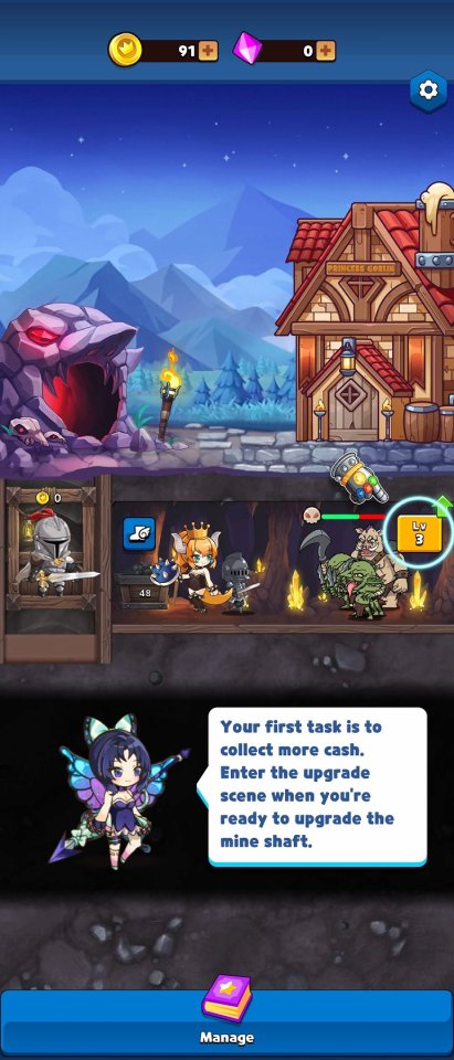 Goblin & Princess Idle Miner
