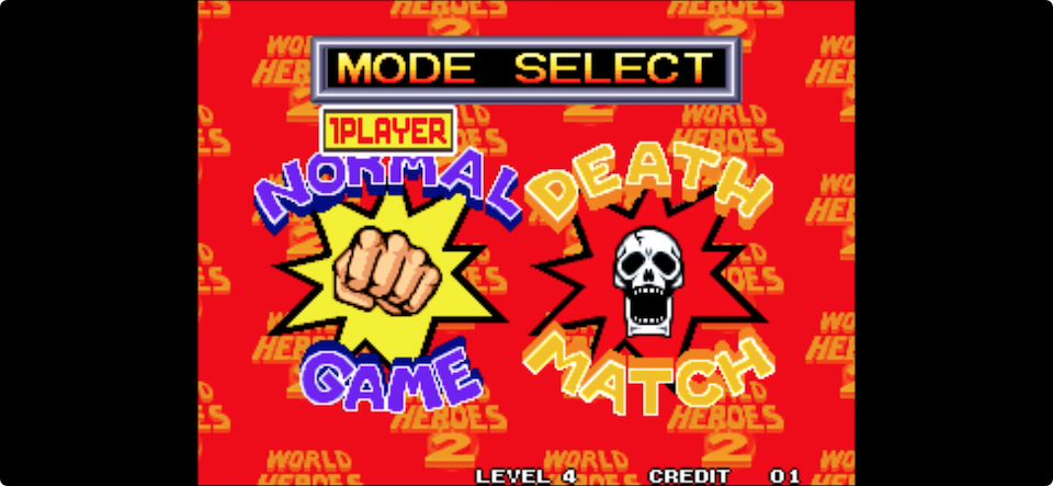 ワールドヒーローズ2 アケアカNEOGEO
