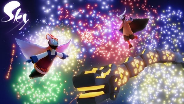 空を飛ぶ浮遊感が気持ちイイ！絵本のような美しい幻想世界を旅するアクションアドベンチャーRPG『Sky 星を紡ぐ子どもたち』の画像