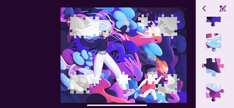 Illustrated(イラスト)のゲーム画面