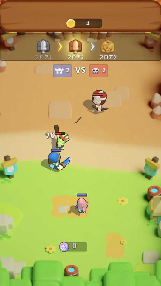 Merge War:パズルアリーナ