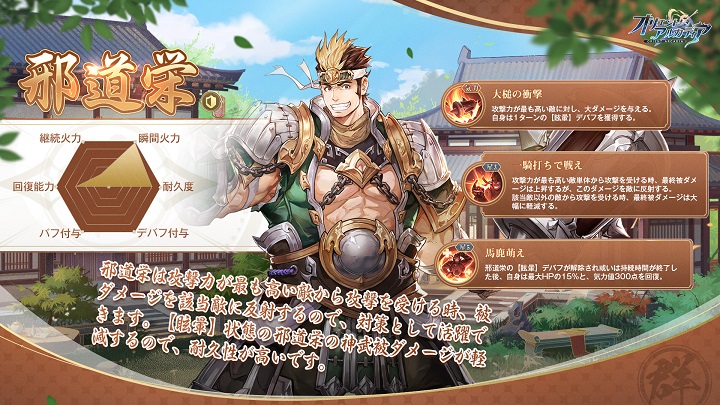 イケメン・美少女満載の三国志武将たちと共に、ファンタジー世界を冒険していく三国志×東洋ファンタジーRPG『オリエント・アルカディア』の画像
