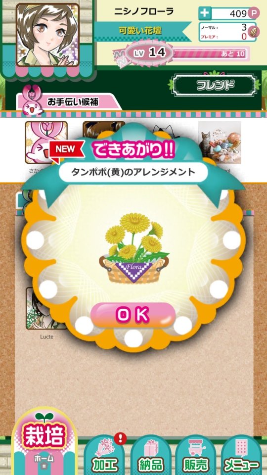 フローラ!~彩る花のワゴン レビュー画像
