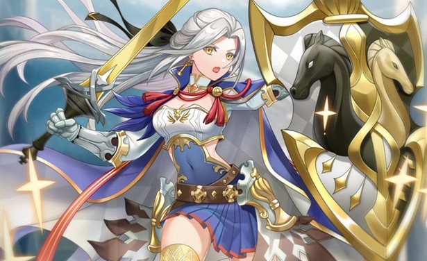 スケスケのおへそとふとももがセクシーな騎兵特化型の女騎士登場！えちえち女の子だらけのストラテジー×パズル×箱庭育成RPG『アルケミストガーデン』の画像