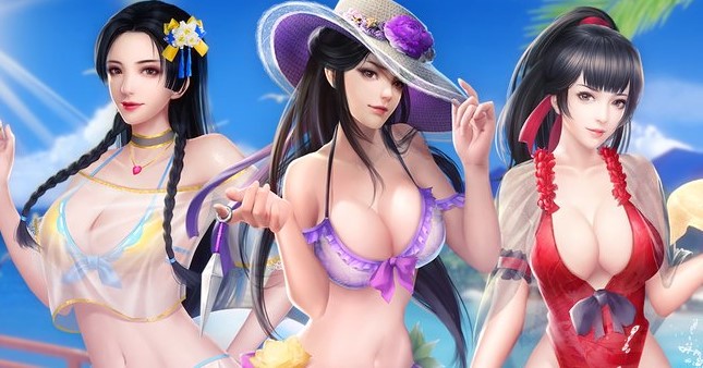 姫たちが水着に着替えたら…！？戦国時代にも水着ブームが到来中の歴史シミュレーションRPG『成り上がり～華と武の戦国』の画像