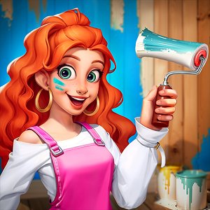 Makeover Master - オフラインホームゲームのアプリアイコン