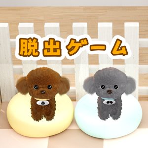 脱出ゲーム　わんこのいる日常のアプリアイコン