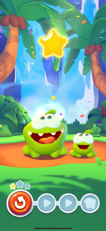 Cut the Rope 3のレビュー画像