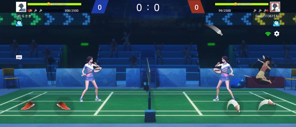 決戦!バドミントン!