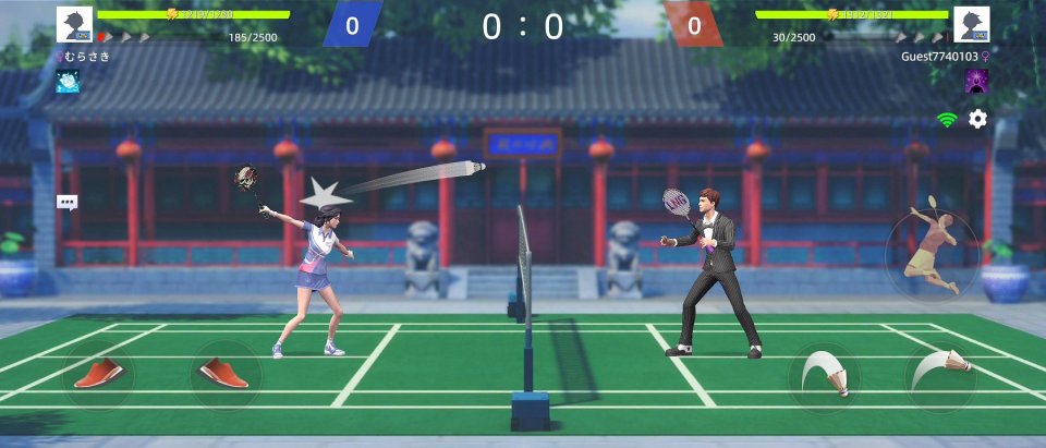決戦!バドミントン!