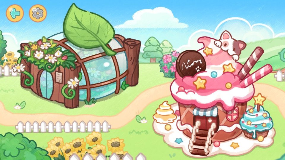ネコをかわいく着飾っていくのが楽しい!ミニゲームでコインを集めていくカジュアルアクションゲーム!