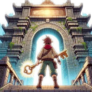 脱出ゲーム -謎解き神殿を進め！のアプリアイコン