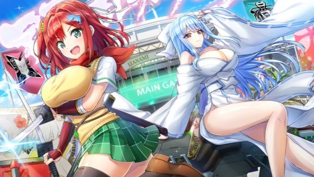 待望の「閃乱カグラ」とのコラボキター！UR閃乱ドルフィンが登場した美少女水上バトルRPG『ドルフィンウェーブ』の画像