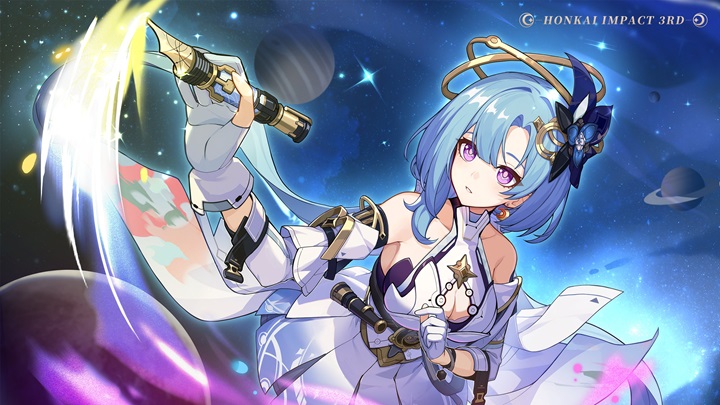 新SPキャラグレーシュ「宙旅・絵星の巻」実装！配布された記念壁紙もかわいいアニメチック3DアクションRPG『崩壊3rd』の画像