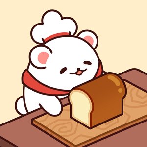 パンくま:私と一緒に料理のアプリアイコン
