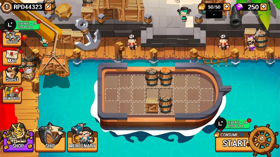 Random Pirate Defense