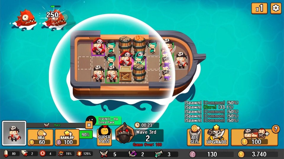 Random Pirate Defense