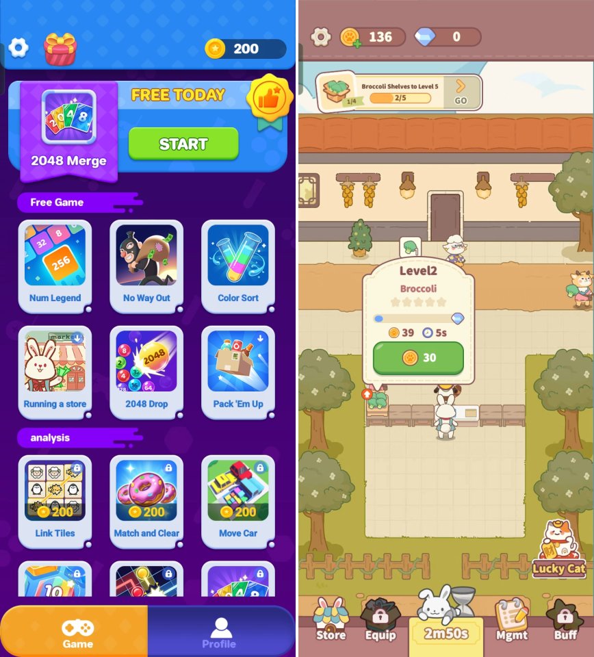 Offline ミニゲームレビュー画像