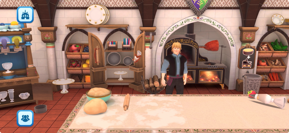 ディズニー アナと雪の女王のお城