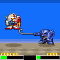 キャラゲー 機動戦士ガンダムの当時のゲーム画面3