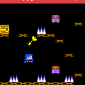 ジャンプマスター F用の当時のゲーム画面