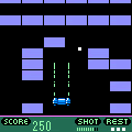 プレッシャー F用の当時のゲーム画面