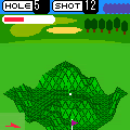 パットゴルフ F用の当時のゲーム画面
