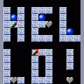 青と赤で知恵熱の当時のゲーム画面2